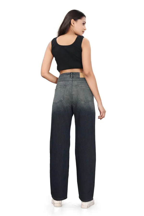 Women'S_High-Waisted_Wide-Leg_Denim_Jeans_-_Grey_Ombre_Wash