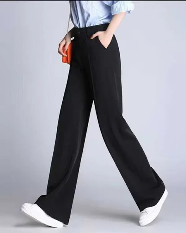 Women'S_High-Waisted_Wide-Leg_Black_Trousers