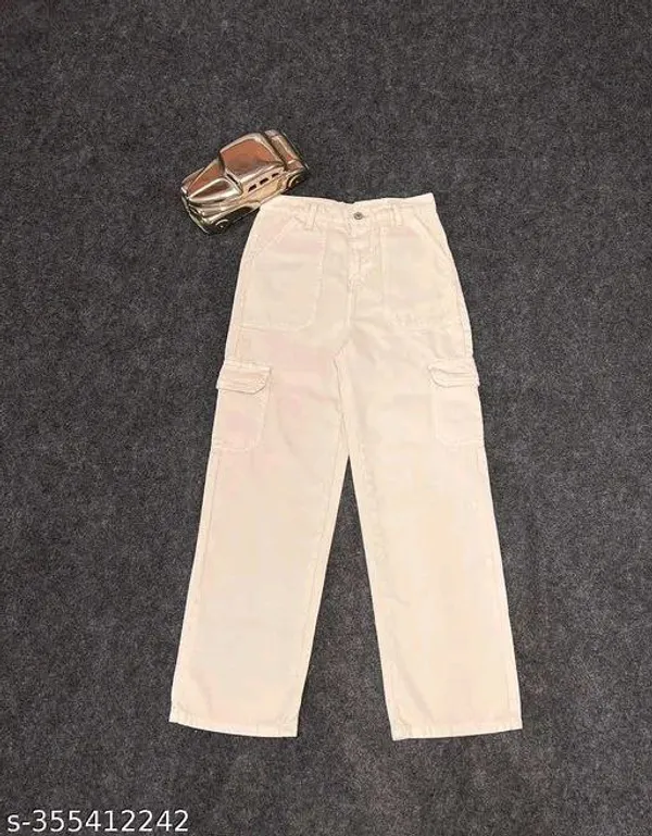 Women'S_High-Waist_Cargo_Pants_With_Multiple_Pockets_-_Beige
