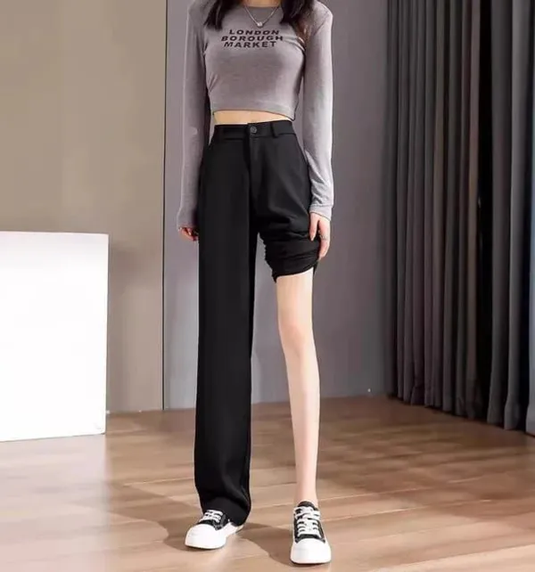 Women'S_High-Waisted_Wide-Leg_Black_Trousers