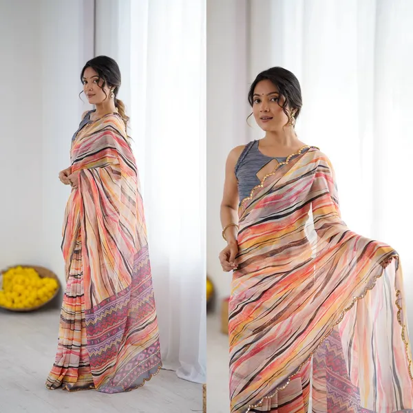Multicolor_Striped_Saree_With_Embellished_Border