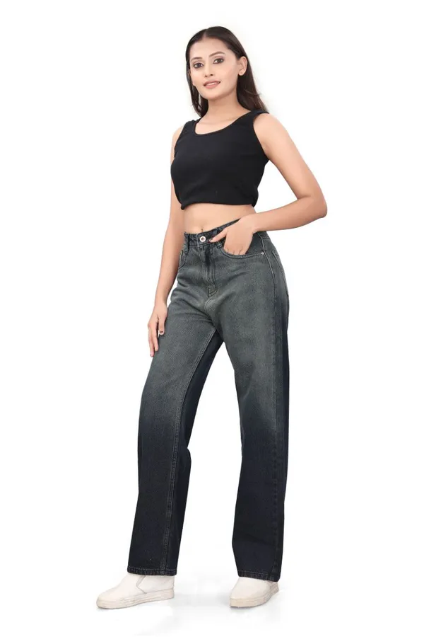 Women'S_High-Waisted_Wide-Leg_Denim_Jeans_-_Grey_Ombre_Wash