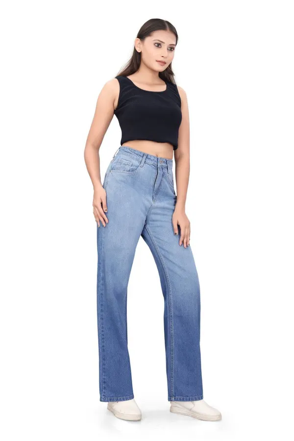 Women'S_High-Waist_Wide-Leg_Light_Blue_Denim_Jeans