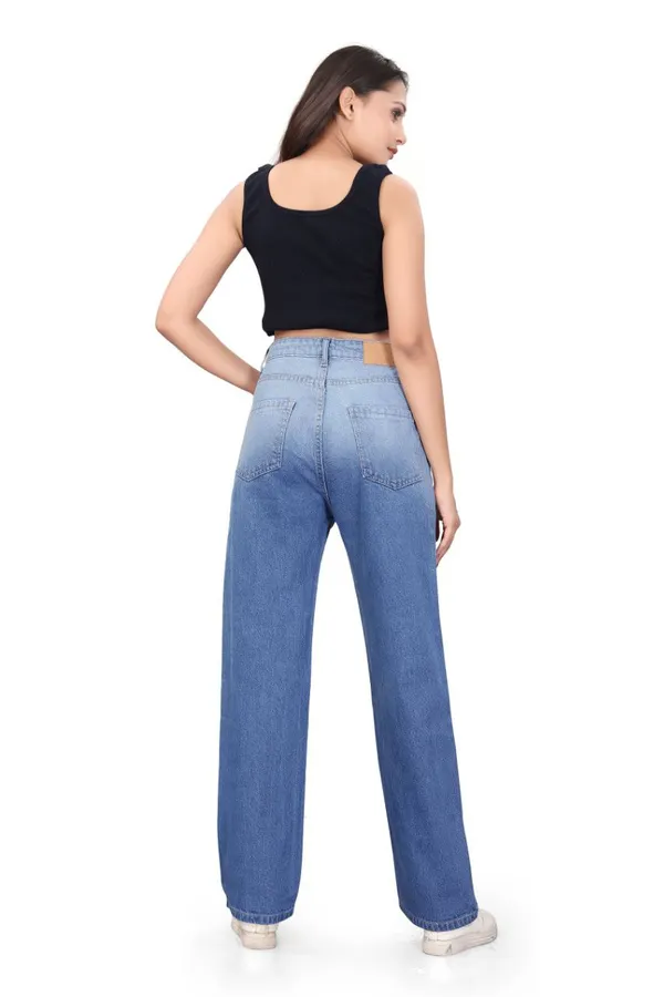 Women'S_High-Waist_Wide-Leg_Light_Blue_Denim_Jeans