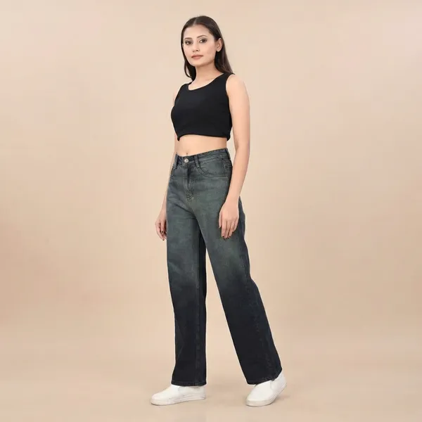 Women'S_High-Waisted_Wide-Leg_Denim_Jeans_-_Grey_Ombre_Wash