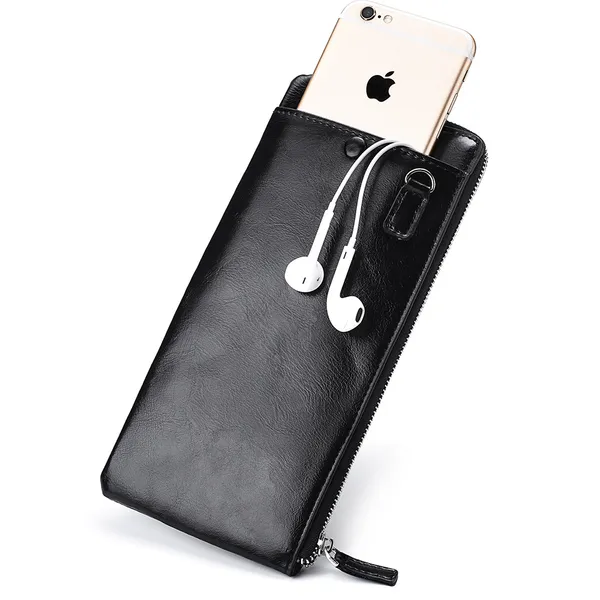 Mens_Zipper_Wallet_Clutch_With_Phone_Pocket