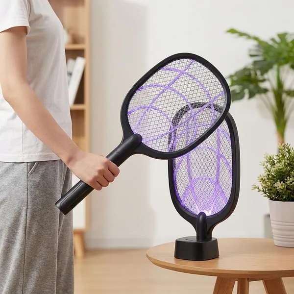 Electric_Mosquito_Swatter_With_Rechargeable_Trap_Lamp