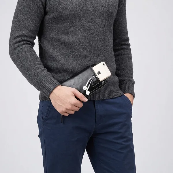 Mens_Zipper_Wallet_Clutch_With_Phone_Pocket