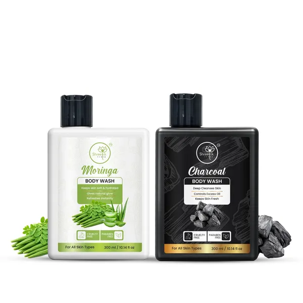 Moringa_&_Charcoal_Body_Wash_Combo_Pack_-_300_Ml_Each