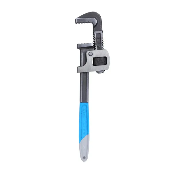 Blue_and_Black_Cast_Iron__And__Steel_Stillson_Type_Pipe_Wrench