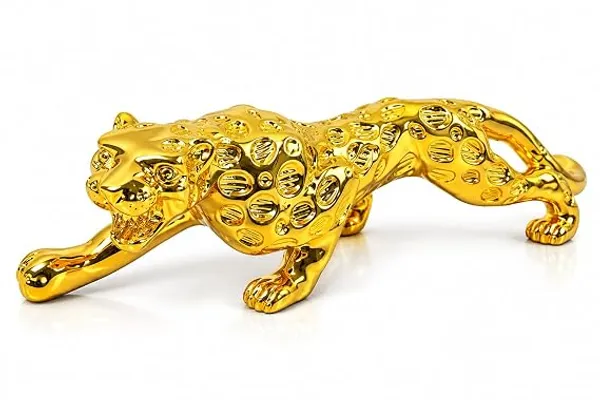 Golden_Jaguar_Animal_Statue_–_Luxury_Home_Decorative_Showpiece