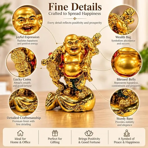 Laughing_Buddha_Statue_Figurine,_Gold_Feng_Shui_Decor