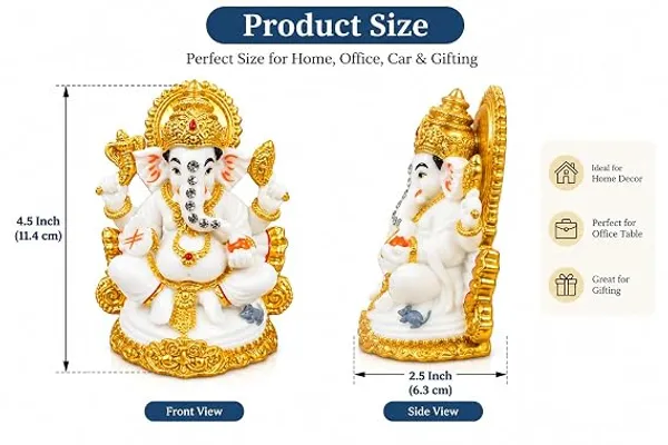 Lord_Ganesha_Idol_Statue,_White_and_Gold_Resin_Figurine