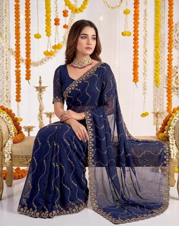 Blue_Star_Georgette_Embroidered_Leriya_Saree_For_Women