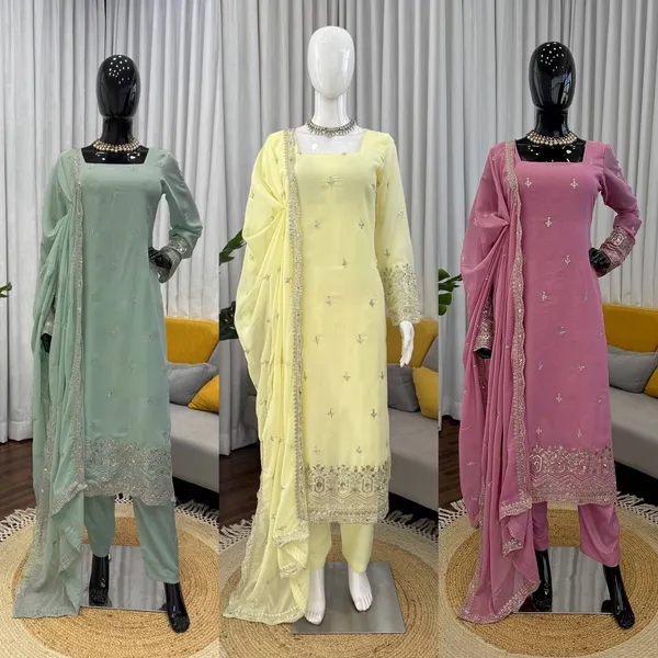 Graceful_Pink_Faux_Georgette_Sequin_Work_Suit_Set_|_Readymade_Top,_Micro_Cotton_Pant_&_Lace_Dupatta