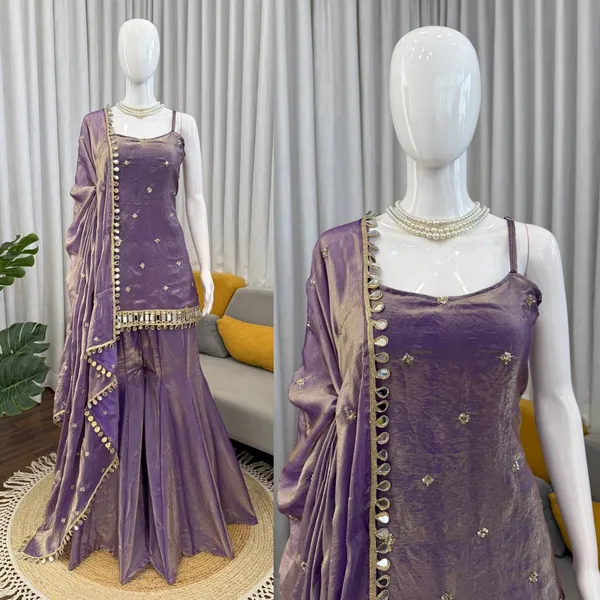 Purple_Radiant_Mirror_Work_Designer_Sharara_Palazzo_Set