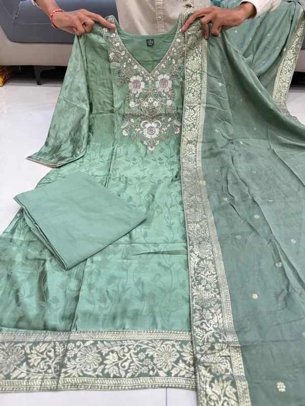 Sage_Green_Glass_Tissue_Handwork_Embroidered_Suit_Set_For_Women