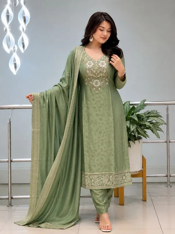 Sage_Green_Glass_Tissue_Handwork_Embroidered_Suit_Set_For_Women
