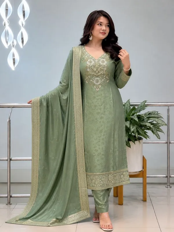 Sage_Green_Glass_Tissue_Handwork_Embroidered_Suit_Set_For_Women