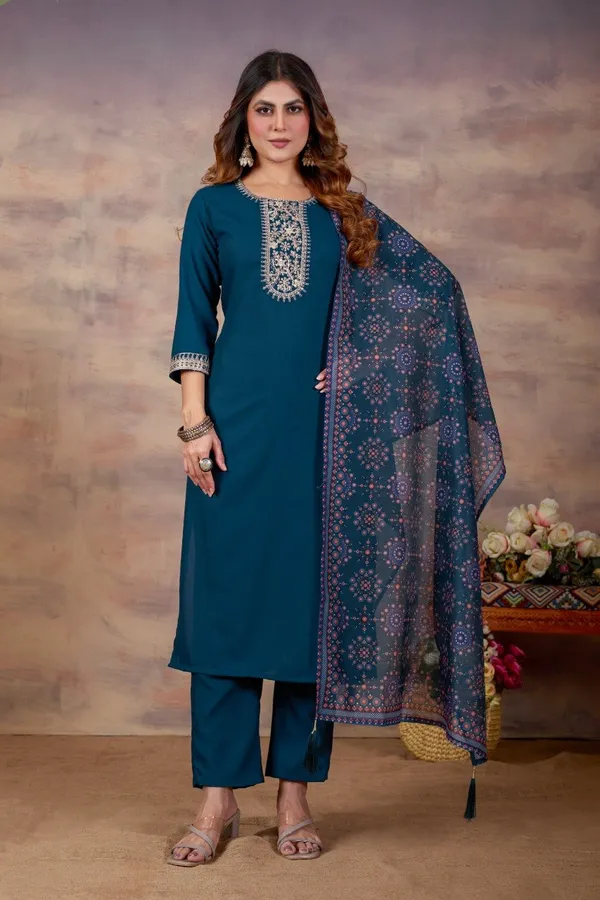 Women_Ethnic_Embroidered_Thread_Work_Kurta_with_Trousers_&_Dupatta