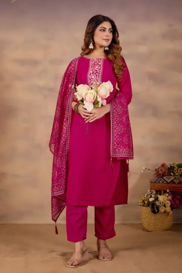 Women_Ethnic_Embroidered_Thread_Work_Kurta_with_Trousers_&_Dupatta