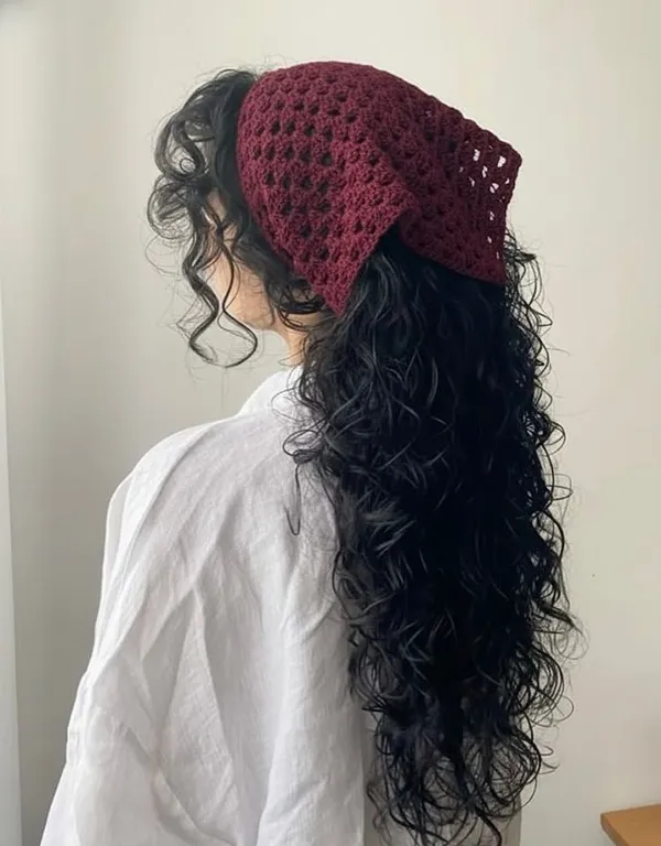 Crochet_Slouchy_Beanie_Hat_-_Maroon