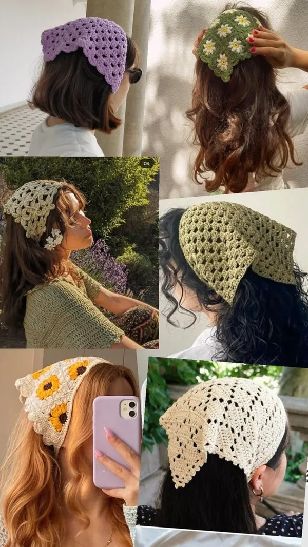 Crochet_Floral_Beret_Hat_-_Handmade_Knit_Cap_with_Daisy_Flower_Pattern_pack_of_6