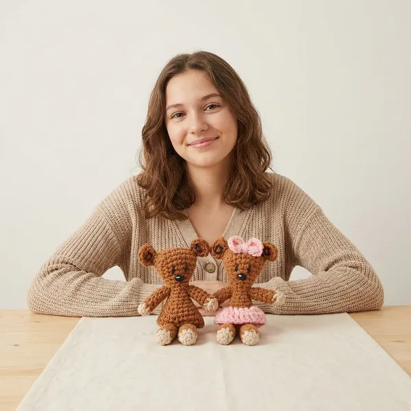 Handmade_Crochet_Teddy_Bear_Pair_-_Boy_and_Girl_Set
