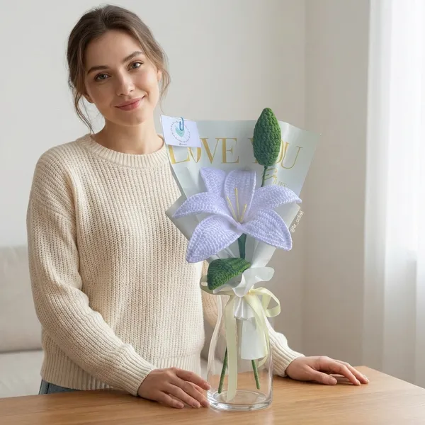 Handcrafted_Crochet_Lily_Flower_Bouquet_with_Customized_Card_(add_in_desp)