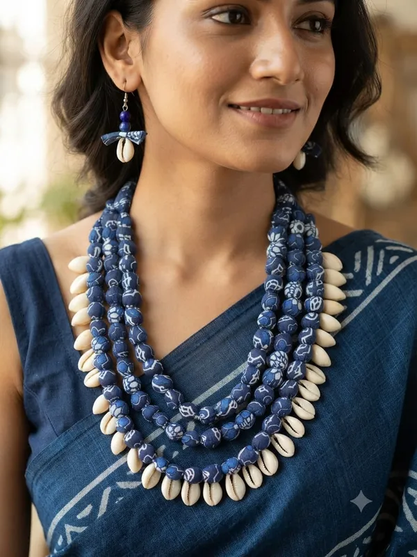 Handmade_thread_multi_layered_long_necklace_set