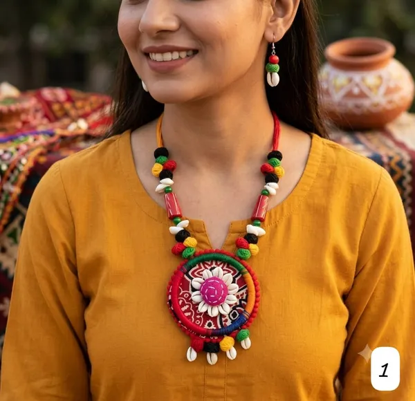 Navratri_Special_Necklace-Earrings_Set_