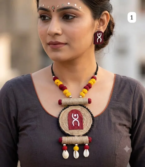 Navratri_Special_Necklace-Earrings_Set_