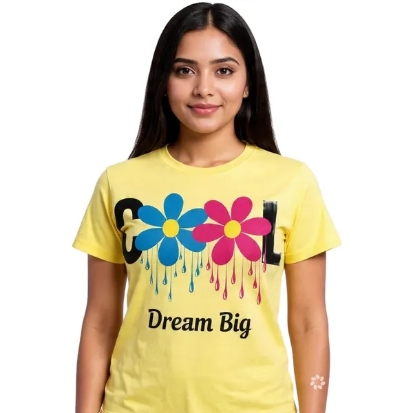 Yellow_Cotton_Regular_Fit_Graphic_Print_T_Shirt_For_Unisex