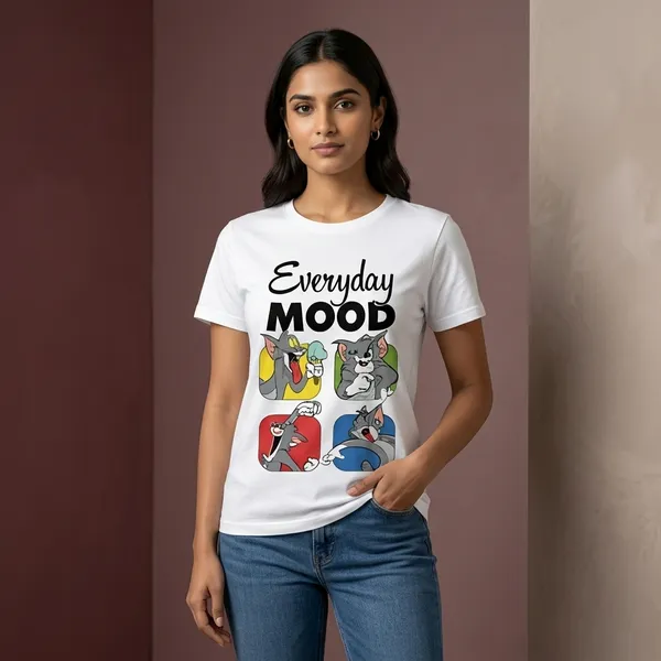 White_Cotton_Regular_Fit_Cartoon_Graphic_Print_T_Shirt_For_Unisex