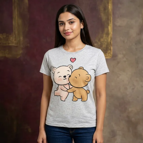 Grey_Cotton_Regular_Fit_Teddy_Bear_Graphic_Round_Neck_T_Shirt_For_Unisex