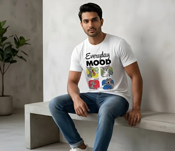 White_Cotton_Regular_Fit_Cartoon_Graphic_Print_T_Shirt_For_Unisex