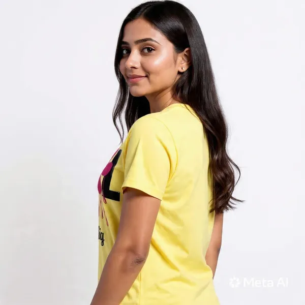 Yellow_Cotton_Regular_Fit_Graphic_Print_T_Shirt_For_Unisex