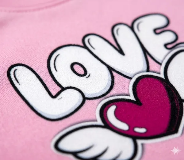 Pink_Cotton_Regular_Fit_Love_Graphic_Print_Round_Neck_T_Shirt_For_Unisex