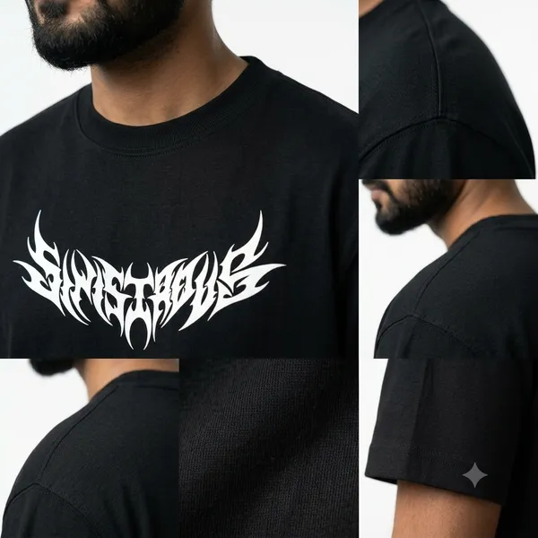 Black_French_Terry_Cotton_Oversized_Graphic_Print_T_Shirt_For_Unisex