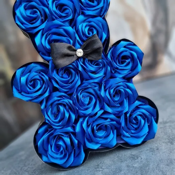 Blue_Rose_Bear_With_Black_Bow_-_Handcrafted_Floral_Gift_Teddy