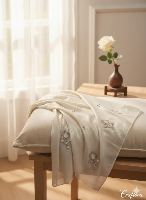 White_Shimmer_Scarf