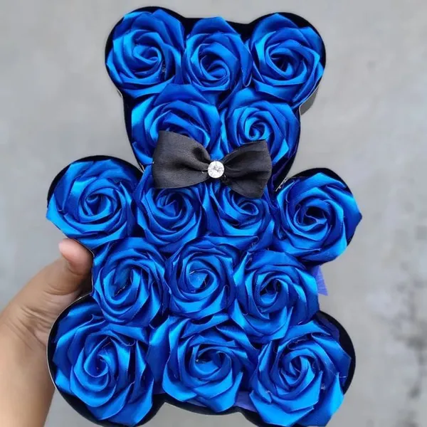 Blue_Rose_Bear_With_Black_Bow_-_Handcrafted_Floral_Gift_Teddy