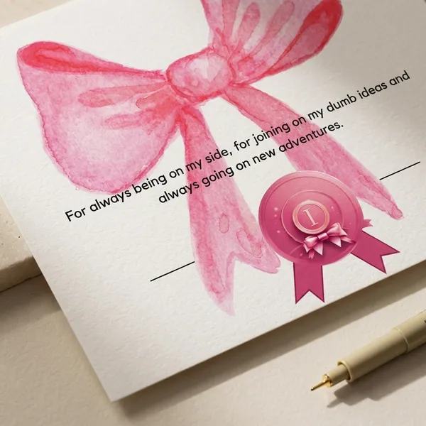 Best_Friend_Laminated_Certificate_-_Pink_Watercolor_Dog_Design