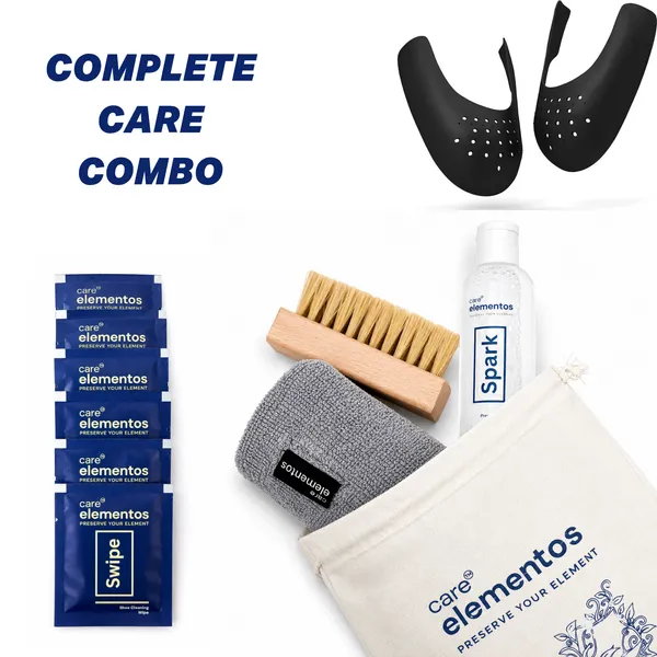 CARE_ELEMENTOS_Ultimate_shoe_cleaning_combo_with_complete_shoe_cleaning_kit,_6_x_shoe_cleaning_wipes_and_crease_protector_for_shoes_and_sneakers_