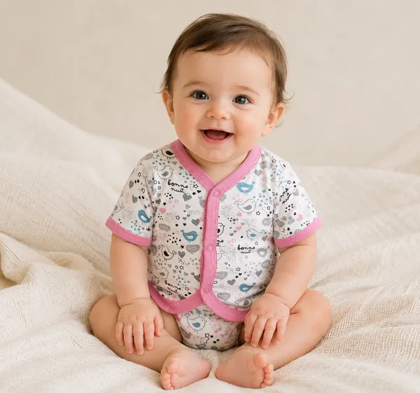 Pink_Cotton_Premium_Baby_Romper_For_Kids