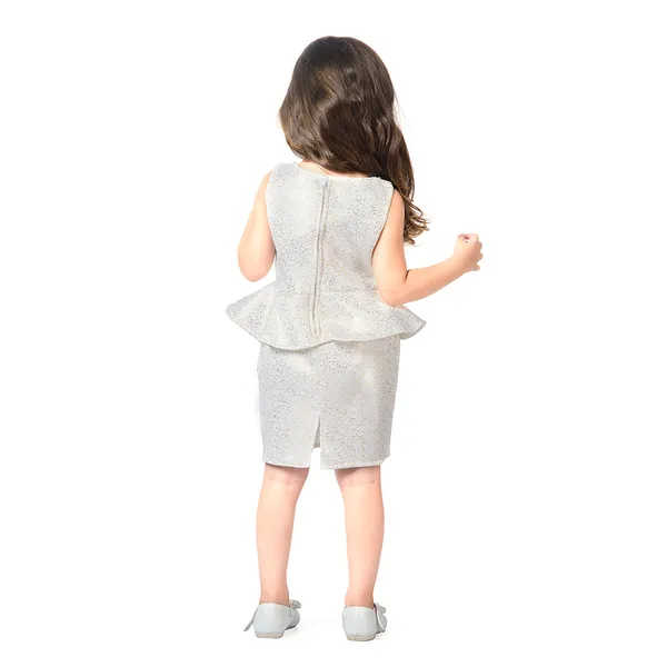 Peplum_Off_White_Dress