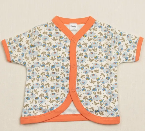 Orange_Cotton_Premium_Baby_Romper_For_Kids