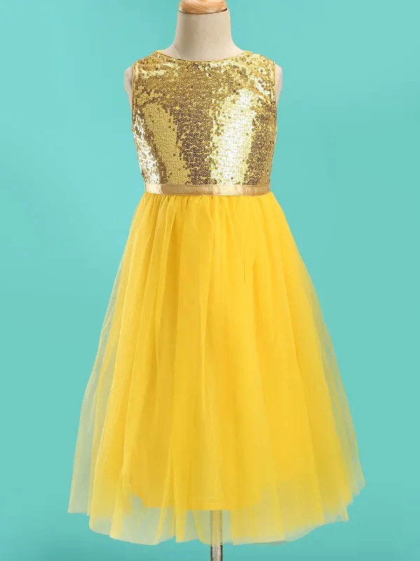Golden_Sequins_Yellow_Net_Dress