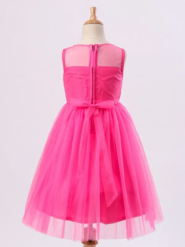 Fuschis_Pink_Embroidered_Party_Dress