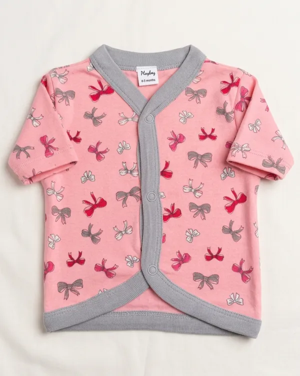 Pink_Cotton_Premium_Baby_Romper_For_Kids